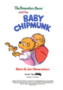 The Berenstain Bears and the Baby Chipmunk cover