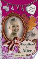 Peacetime for Alice cover