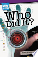 Who Did It? cover