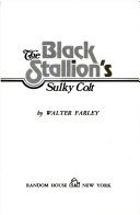 The Black Stallion's Sulky Colt cover