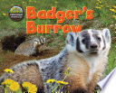 Badger's Burrow cover