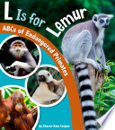 L Is for Lemur: ABCs of Endangered Primates cover