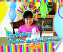 Birthday Parties and Celebrations cover