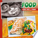 Food Long Ago and Today cover