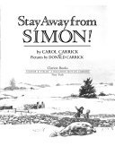 Stay Away from Simon! cover