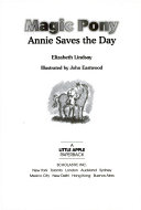 Annie Saves the Day cover