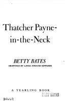 Thatcher Payne-in-the-Neck cover