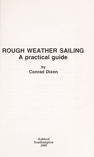 Rough Sailing cover