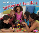 We All Have Different Families cover