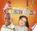 What Is a Conjunction? cover