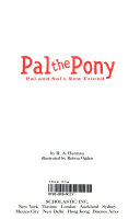 Pal and Sal's New Friend cover
