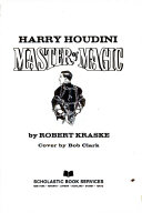 Harry Houdini: Master of Magic cover