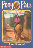 The Pony and the Missing Dog cover