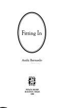 Fitting In cover