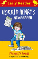 Horrid Henry's Newspaper (Early Reader) cover