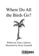 Where Do All the Birds Go? cover