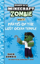 Pirates of the Lost Ocean Temple/Diary of a Minecraft Zombie, Book 27 cover