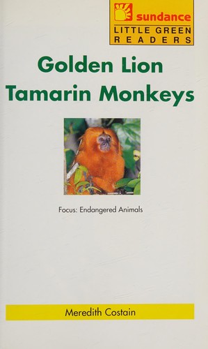 Golden Lion Tamarin Monkeys cover