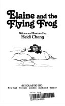 Elaine and the Flying Frog cover