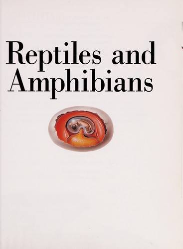 Reptiles and Amphibians cover