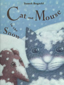 Cat and Mouse in the Snow cover
