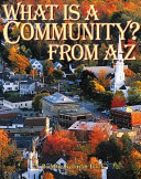What Is a Community from A to Z cover