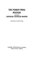 The Poison Frog Mystery cover