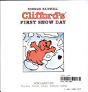 Clifford's First Snow Day cover