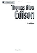 Thomas Alva Edison cover