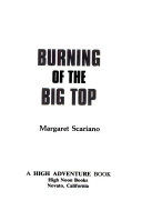 Burning of the Big Top cover