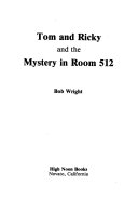 Mystery in Room 512 cover