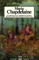 Maria Chapdelaine cover