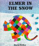 Elmer in the Snow cover