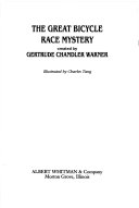 The Great Bicycle Race Mystery cover