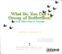 What Do You Call a Group of Butterflies? cover