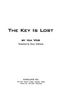 The Key Is Lost cover