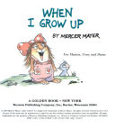 When I Grow Up cover