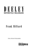 Deeley: Motorcycle Millionaire cover