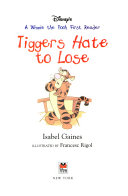 Tiggers Hate to Lose cover