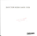 Doctor Kiss Says Yes cover