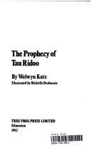 The Prophecy of Tau Ridoo cover
