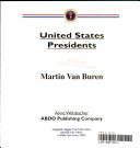 Martin Van Buren cover
