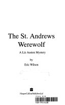 The St. Andrews Werewolf cover
