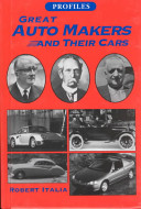 Great Auto Makers and Their Cars cover