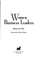 Women Business Leaders cover