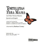 Tortillitas para Mama and Other Nursery Rhymes (English) cover