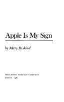 Apple Is My Sign cover