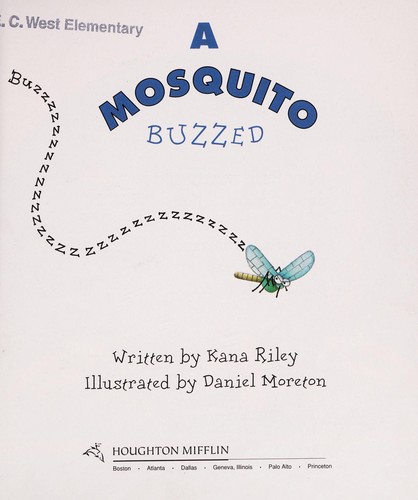 A Mosquito Buzzed cover