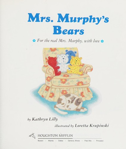 Mrs. Murphy's Bears cover