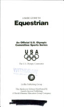 A Basic Guide to Equestrian cover